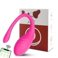 thumbnail image 1 of Vibradores vaginales controlados por aplicación de 9 velocidades, masajeador de huevo vibrador Anal de punto G, estimulador portátil, Juguetes sexuales para adultos para mujeres y parejas Dengxun unisex, 1 of 2