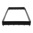 thumbnail image 6 of Fichiouy 6Pcs 19.5 ft Landscape Edging Garden Black Border Heavy Duty Steel Lawn Metal Border Decorative Garden Fence H8.4", 6 of 14