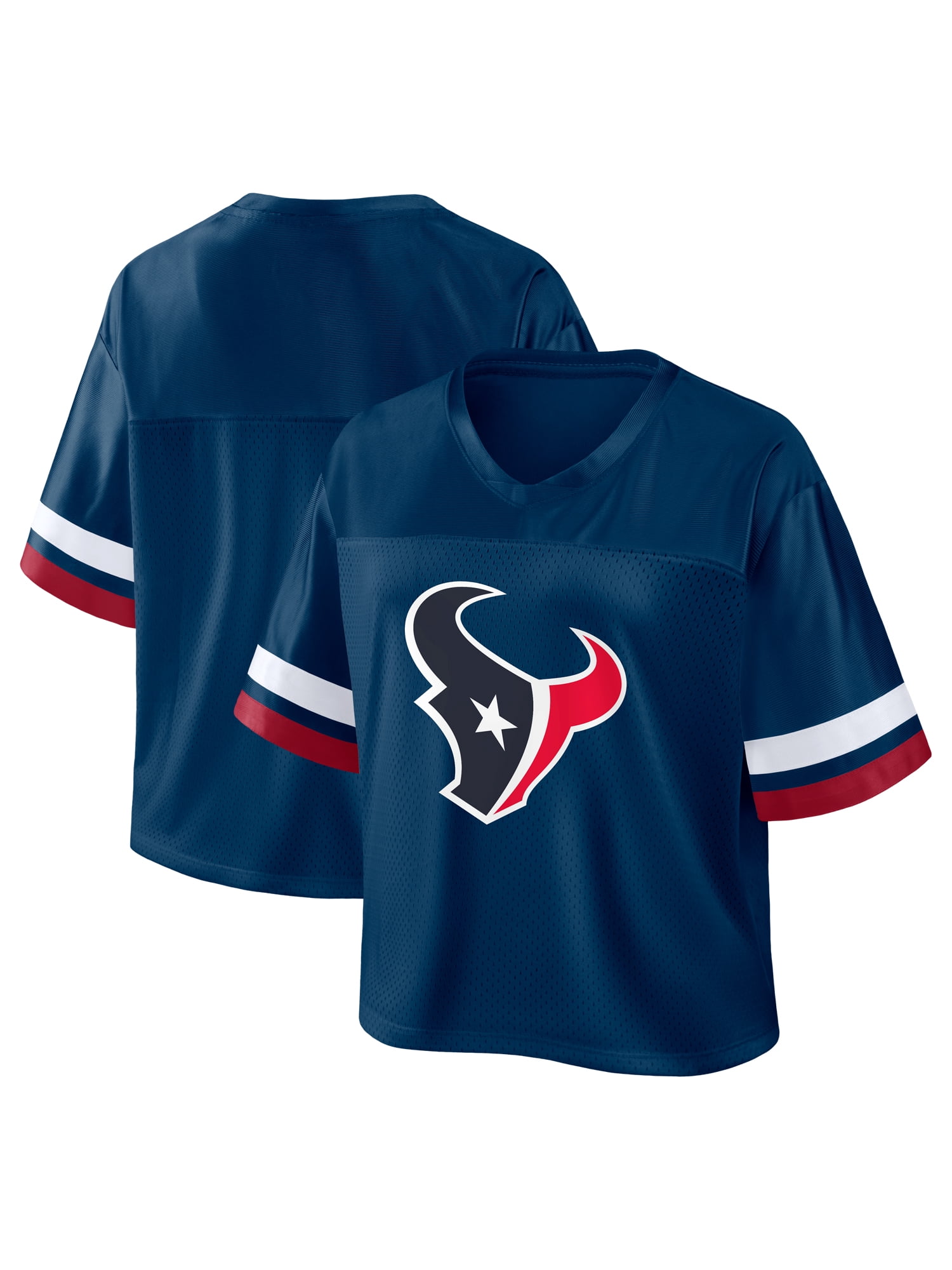 NFL Houston Texans Women's Synthetic Navy Jersey