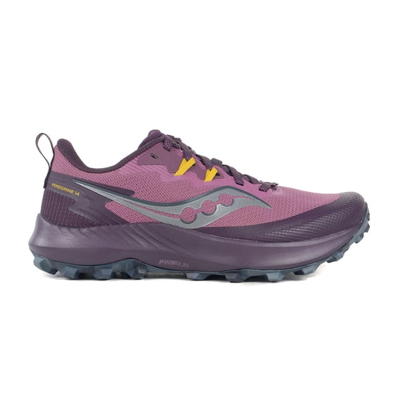 Saucony Women's Peregrine 14 Plum/Eggplant Trail Running Shoes S10916-242<span> - </span>5.5