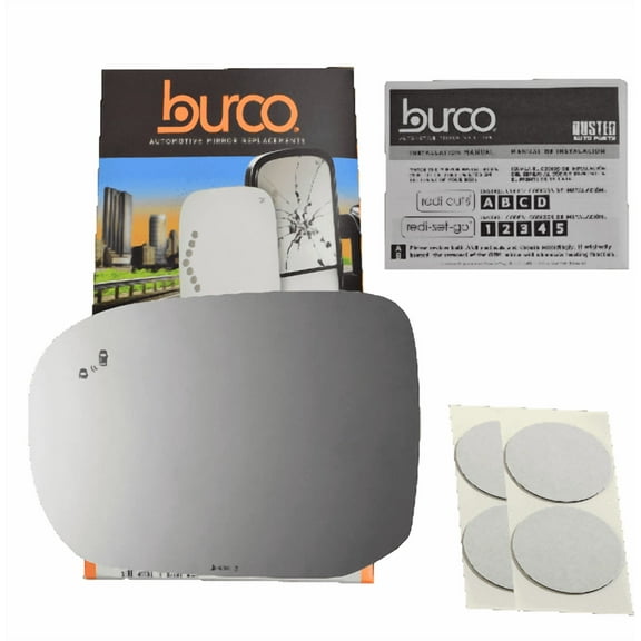 Compatible with 20-22 Kia Telluride Driver Side Mirror Glass w/ Blind Spot Symbol