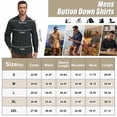 thumbnail image 3 of liyiyiyia Mens Work Shirts Long Sleeve Travel Fishing Hiking Shirt for Men Button Down Casual Tops, 3 of 8