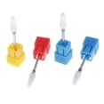 thumbnail image 3 of Brocas de cerámica pa uñas, maíz, lima eléctrica, rebabas 4 piezas shamjiam Broca para uñas profesional, 3 of 9