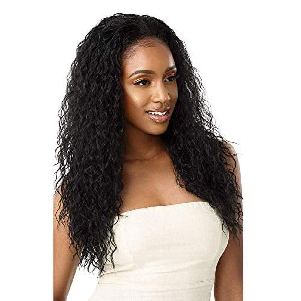 Outre Half Wig Quick Weave Wet N Wavy Beach Curl 24" (2T1/30)