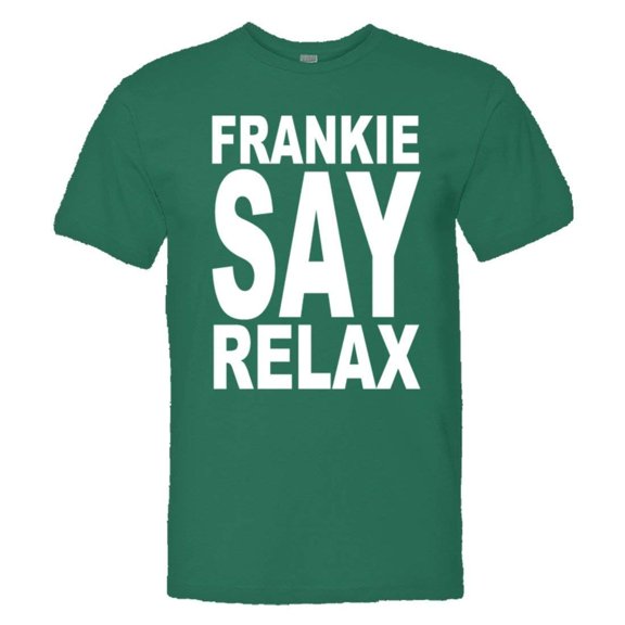 PleaseMeTees™ Mens Frankie Say Relax Hollywood Don't Do IT HQ Tee