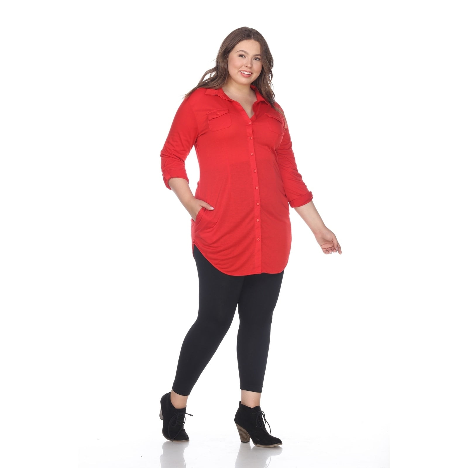 walmart tunic tops plus size