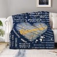 thumbnail image 5 of Cozy Retirement Gift Blanket - Soft Flannel with Heartfelt Message for Retired Worker, Perfect for Couch, Bed, Office, and Travel, 5 of 6