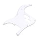 thumbnail image 2 of Placa protectora para golpeador de guitarra con orificio para pastilla, repuesto de reparación portátil Blanco, 2 of 9