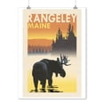 thumbnail image 2 of Rangeley, Maine, Moose at Dawn (9x12 Wall Art Print, Home Decor), 2 of 3