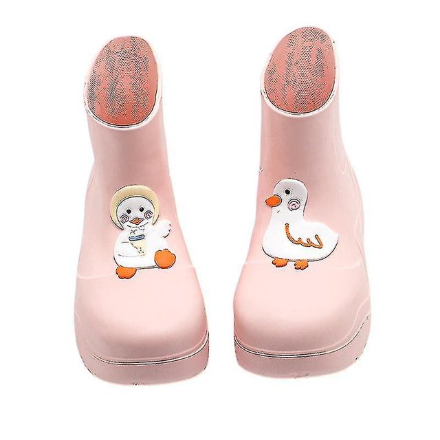 Women's Puddle Rubber Boots - Ankle Boots