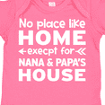 thumbnail image 4 of Inktastic No Place Like Home Except for Nana & Papa's House Boys or Girls Baby Bodysuit, 4 of 5