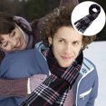 thumbnail image 2 of Hombres y Mujeres Unisex Plaid Feel Bufanda Sobredimensionada Bufandas Suaves Bufandas para Cumpleaños Navidad y Año Nuevo Regalo, 2 of 8