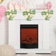 thumbnail image 5 of Apmemiss Valentine's Day Rose Candle Rings Wreaths Artificial Flowers with Green Leaves Floral Table Pillar Centerpiece Mini Rings Garland for Wedding Home Party Table Wreath Candle Holder Decor, 5 of 6