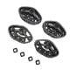 thumbnail image 1 of Plástico RC Camión Rueda de pista Portátil Modificado Vehículo Atensador de neumáticos Reemplazo de piezas Reemplazo para WPL B14 B24 C14 4 Piezas Inevent FN000889-00, 1 of 7
