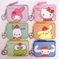 thumbnail image 2 of Cartera con solapa de piel sintética Love Sanrio Cinnamoroll, bolso de dibujos animados de Anime, monedero Loungefly Melody Kuromi hello_kitty, 2 of 4
