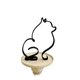 thumbnail image 1 of Escultura de perro de Metal ShuxiuWang minimalista moderna decoración de la habitación del hogar, 1 of 1