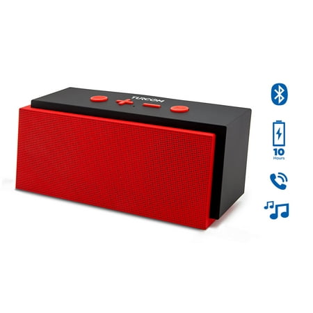 Turcom Bluetooth Speaker Portable Wireless Outdoor, 10W Enhanced Bass Boost