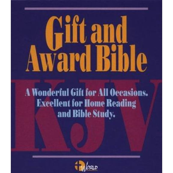 Pre-Owned Holy Bible: Gift and Award Bible/King James Version/Blue Imitation Leather/220Dnbl (Paperback) 0529031132 9780529031136