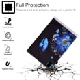 thumbnail image 2 of Allytech Case Fit New iPad Pro 11 inch Case 2021(3rd Gen)/Pro 11 2nd Gen 2020, Shockproof PU Leather Book Stand Style Cover Design Auto Sleep Wake Magntic Sleeve with Pencil Holder, Floral & Butterfly, 2 of 8
