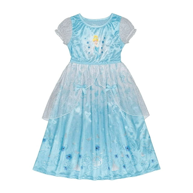 Camisón Disney, vestido de fantasía de Cenicienta para niñas, 8 años
