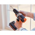 thumbnail image 2 of BLACK+DECKER 20V, Battery Hex Chuck Drill Driver, 2Ah, 64 Piece, 2 of 7