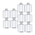 thumbnail image 3 of 10 piezas de botellas de jugo reutilizables, botellas de agua multifuncionales, jarra para beber con 260 ml, 3 of 9