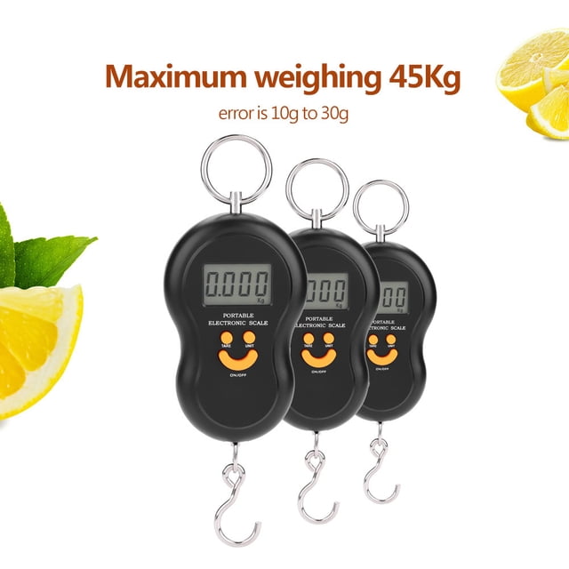 Hanging Digital Scale,Portable Plastic Electric Digital Scale Electric Fishing Scale True to Its Promise