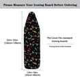 thumbnail image 5 of HELLHERO Ironing Board Cover Christmas Lights Standard Size 15"x54" Steam Iron Board Elastic Edge and 3 Fasteners Easy Install, 5 of 5