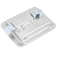 thumbnail image 4 of Hardware 2 Pack Stainless Steel Paddle Slam Latch With Lock & Key - Flush Single Point Handle For Door Trailer RV, 4 of 8