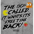 thumbnail image 2 of 80's Called Wants Its Free Time Back Toddler Boy Girl T Shirt Infant Toddler Brisco Brands 12M, 2 of 6