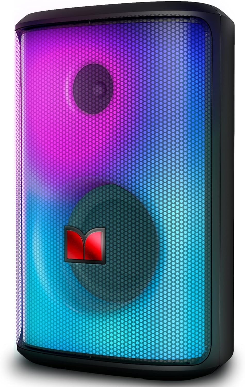 Monster Bluetooth Speakers 80W, Powerful Sound and Punchy Bass, Full-Screen Colorful Lights, Bluetooth 5.3, 24H Playtime, Portable Wireless Speakers for Outdoor, Party