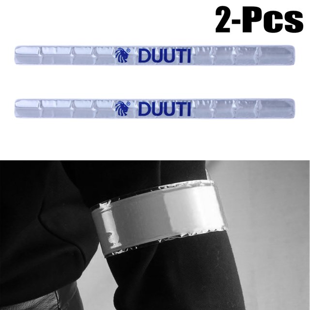 Bangcool 2PCS Reflective Band Universal Night Safety Slap Ankle Band Running Pants Strap for Cycling Running