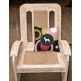 thumbnail image 2 of Carolines Treasures KJ1010PW1414 Basenji Decorative   Canvas Fabric Pillow 14Hx14W multicolor, 2 of 4