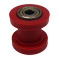 thumbnail image 1 of Sidaley Tensor de cadena de motocicleta de 8mm, polea de guía deslizante de rodillo Universal, pieza de modificación de repuesto profesional Accesorios para motos Rojo, 1 of 6