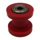 thumbnail image 1 of Riwesomey Tensor de cadena de motocicleta de 8mm, guía deslizante de rodillo Universal, polea, accesorios de piezas de mantenimiento de Accesorios para motos Rojo, 1 of 6