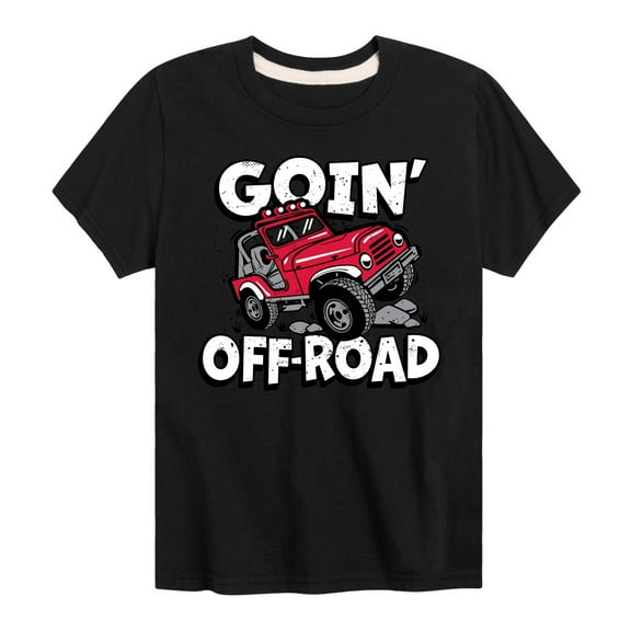 Instant Message - Transportation - Goin' Off Road SUV - Toddler & Youth Short Sleeve T-Shirt
