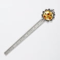 thumbnail image 5 of Sunflower Vintage Silver Lace-Edged Bookmark - Gift for Readers and Book Lovers, 5 of 5