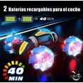 thumbnail image 3 of Carro Control Remoto Todo Terreo Pulsela De Mando Gira 360 Colorworld 88A azul, 3 of 5