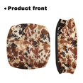 thumbnail image 2 of HELLHERO Rollator Walker Seat Back Covers Dust Cover Rollator Walker Cover & Retro Cow-print Theme Easy Install Soft for Elderly Adults, 2 of 7