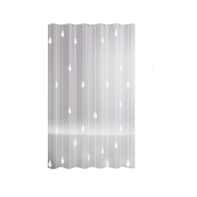 Meitianfacai Rideau de Douche de Salle de Bain Imperméable Imprimé Rideau de Douche Rideau de Salle de Bain Rideau de Séparation de Toilette Pas Besoin de Percer des Trous pour Fournir un Crochet