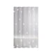 thumbnail image 2 of Cortina de ducha blanca impermeable 70x47 pulgadas - Diseño de gancho sin agujeros, impresión digital, cortina de separación lavable a máquina para baño, 2 of 8