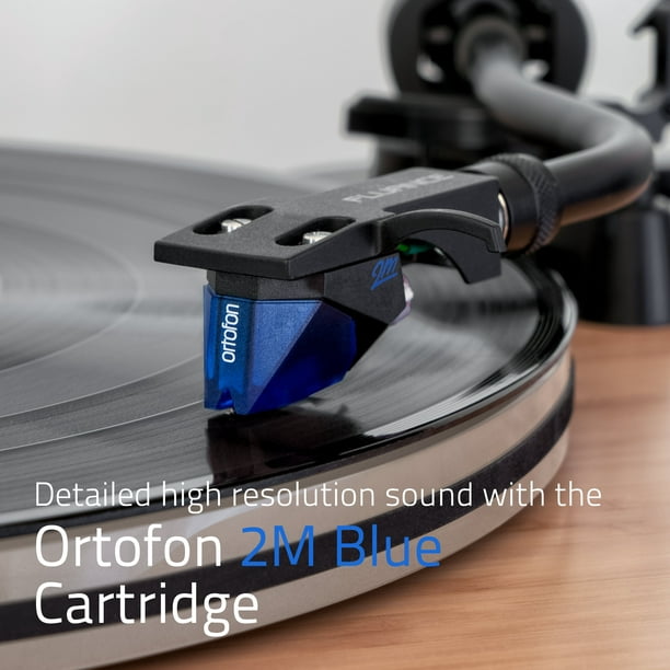 Fluance RT85 Reference High Fidelity Vinyl Turntable Record Player with  Ortofon 2M Blue Cartridge, Acrylic Platter, Speed Control Motor, High Mass  MDF