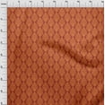 thumbnail image 4 of oneOone Cotton Poplin Red Fabric Damask Craft Projects Decor Fabric Printed By The Yard 42 Inch Wide, 4 of 5