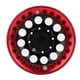 thumbnail image 2 of 4 cubos de llantas de aluminio Beadlock de 1,9 pulgadas para coche trepador de control remoto SCX10 1/10 (negro rojo), 2 of 9