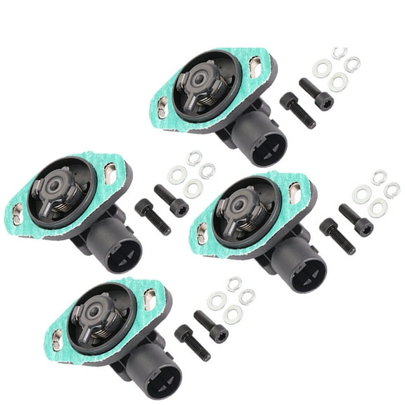 SCITOO 06164PM5A02 Throttle Position Sensor 4PCS Fit for 1990-2001 for Acura Integra 1990-1997 for Honda Accord