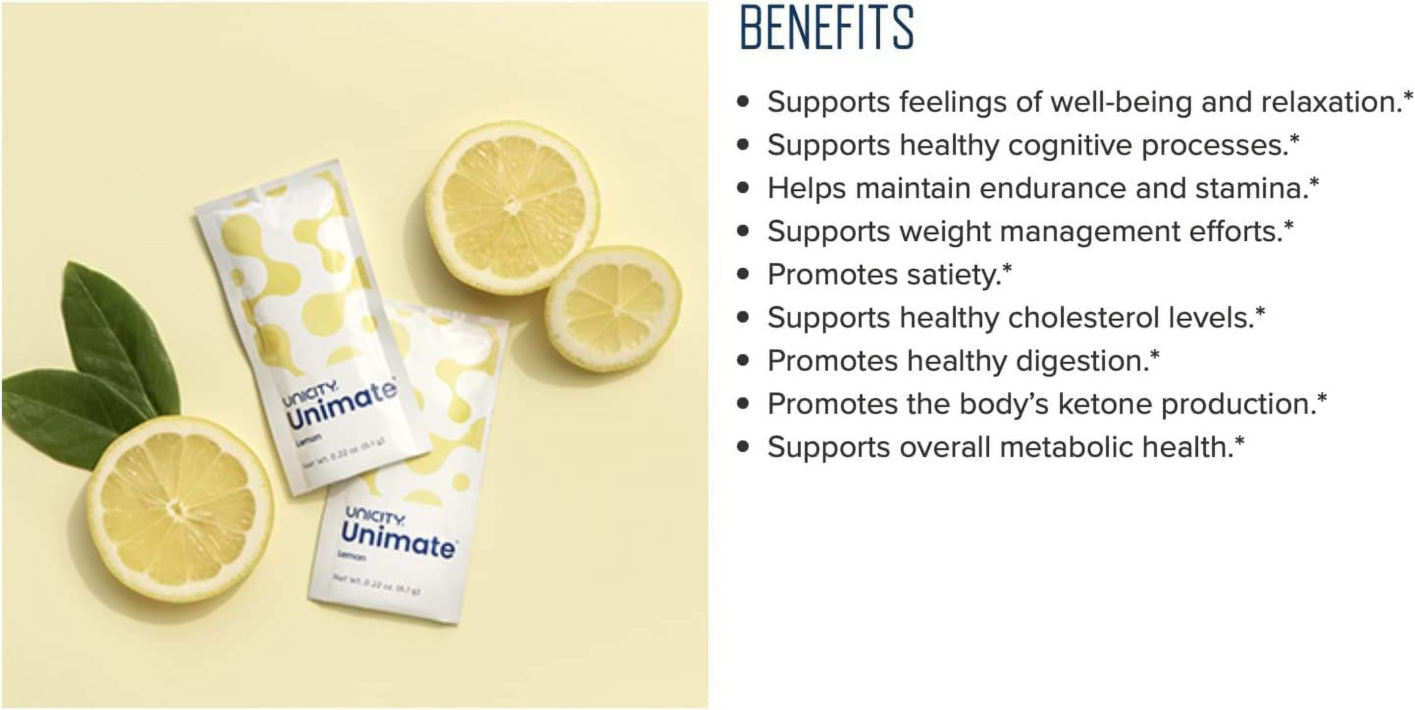 UNICITY Unimate レモンフレーバー 30パケット 1箱 【公式通販】