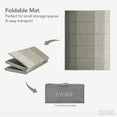 thumbnail image 4 of Evolur CozyCush Reversible Non-Toxic Baby Kids Playmat, Ombre, 4 of 14