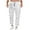 White, variant on JIUKE Sweatpants for Men Plaid Printed Joggers Pant Drawstring Sports Running Workout Casual Pants with Pockets