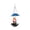 Multicolor #1, variant on Solar Powered Birds Feeder Suitable for Outdoor Gardens and Patios Metal Crafts Birds Feeder Wrought Iron Birds Feeder