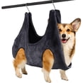 thumbnail image 1 of 2 en 1 Pet Grooming Nail Trimmer Hamaca Ayudar Secado Toalla Bolsa de sujeción -gris L Siz_ kaili Sencillez, 1 of 3